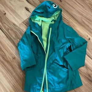 Like new frog raincoat, cat and Jack size 3T
